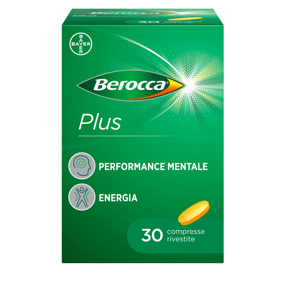 Berocca Plus Integratore Vitamine Minerali Per Energia E Concentrazione Compresse 30 Pz - Immagine 11